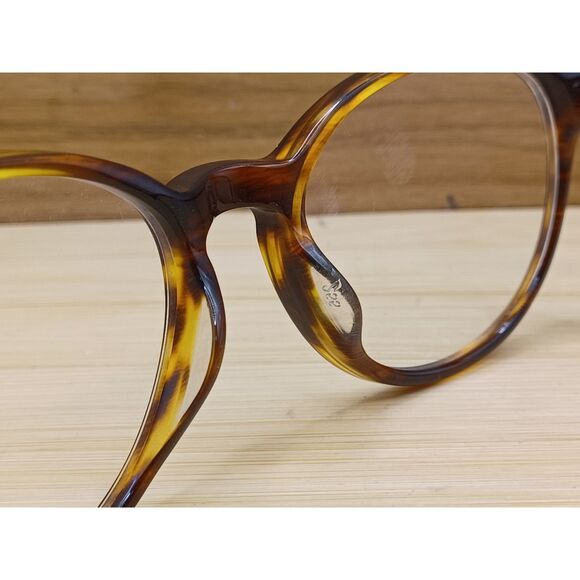 Warby Parker Watts 280 Sugar Maple Eyeglasses Oversized, Round Frames - Picture 6 of 13